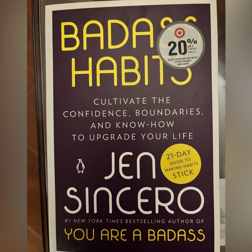 Badass Habits by Jen Sincero Book